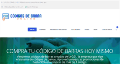 Desktop Screenshot of codigosdebarraonline.com